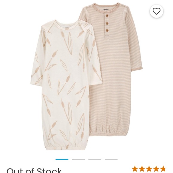 Baby gender neutral clothing bundle - carters - Picture 2 of 6